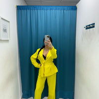 Tailleur con cintura 13158