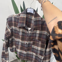 Camicetta “Brown Fields” - 25735