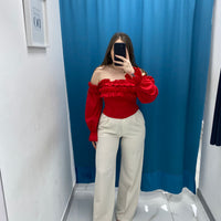 Top con scollo 9114
