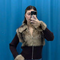 Brown Frost Turtleneck - 2189