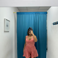 Vestito corto in lino 8983