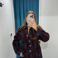 Velvet Blazer - 2543