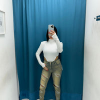 Jeans skinny strappi 3613