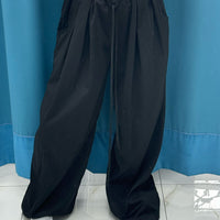 Pantalone a palazzo con tasche 80099