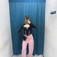 Corsetto"Rosa Noir"-2581