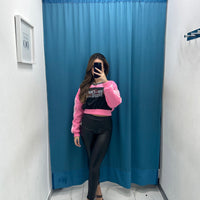 Leggings spalmato 9164