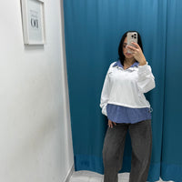 Jeans balloon grigio 24131