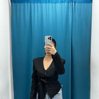 Giacca con cintura 6817