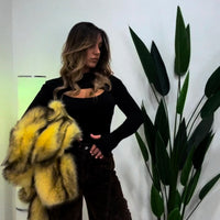 Wild Noir Coat - 68333