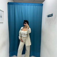 Coordinato denim panna 3003