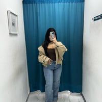 Jeans con risvolto denim 10523