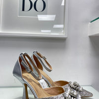Décolleté argento