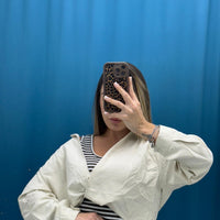 Camicia e canotta rigata "TwinLook"-55096