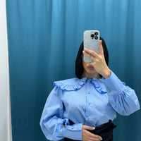 Camicia con colletto Peter pan 30968
