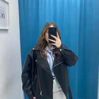 Biker in ecopelle over 0798