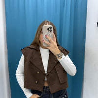 Gilet- Trench corto 2035