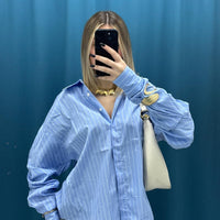 Camicia" Soft Veil Oversize"-19322