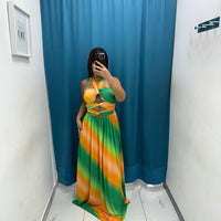 Vestito lungo shade 25355