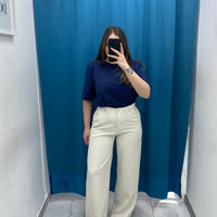 Maglia a mezze maniche con spalline 93755