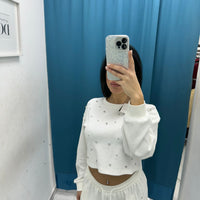 Coordinato felpa e pantalone shine by Lumina 23443