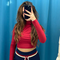 Maglia accollata corta 5922