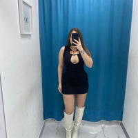 Vestito con fibbia 32585