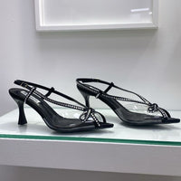 Sandali bow strass 2787