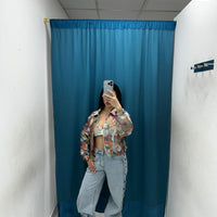 Jeans stringato denim chiaro 10119