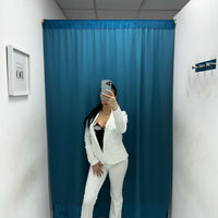 Pantalone slim bianco 51134