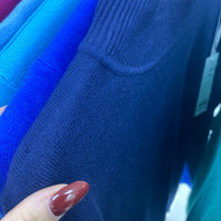 Maglia mezzo collo vari colori