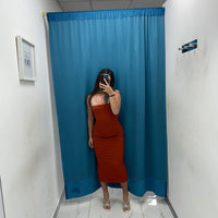 Vestito a fascia a coste 200433