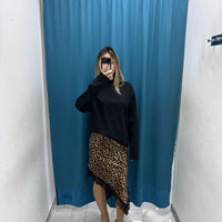 Wild Satin Skirt - 7976