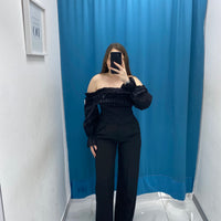 Top con scollo 9114