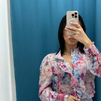 Camicia a fiori 81202