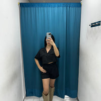 Coordinato giacca e shorts 9205