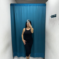 Vestito a costine basic 13848