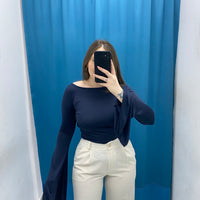 Body con scollo sul retro 5813