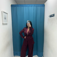 Tailleur satin 86025