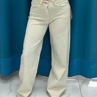 Coordinato denim panna 3003