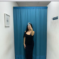 Vestito lungo con scollo 11265