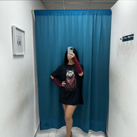 T-shirt con manicotti