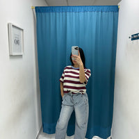 T-shirt a righe Lumina 2287