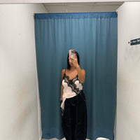 Balloon Fit – Nero con Bande Laterali-F51