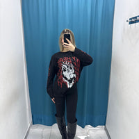 Maglia"Over Script Long Sleeve"-12363