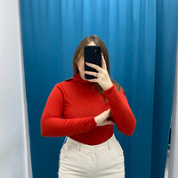 Maglia a collo alto in cashmere