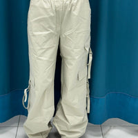 Pantalone cargo beige