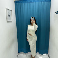 Vestito longuette con brillantini 35979