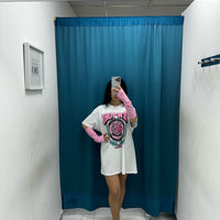 T-shirt con manicotti