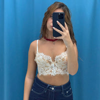 Bralette con ricami 6624