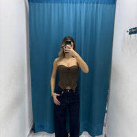 Mini Check Corset - 1198